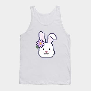 Floral Bunny Tank Top